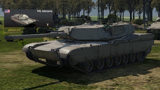 M1 Abrams Gameplay - War Thunder Mobile