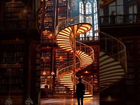 A Hidden Library Lost in Time | Step Into the Magic 📚✨