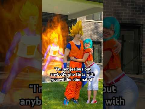 When Vegeta Gets Jealous… #dbz #dragonball #dragonballz #cosplay #anime