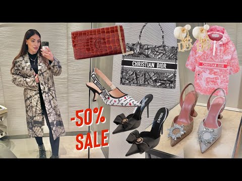 Boxing Day Sales Shopping- Dior 40% Off, Harrods Shoe Sale, Blamain, Versace + Home Unboxings