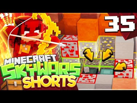 GLITCH?! (MINECRAFT SKYWARS SHORTS #35)