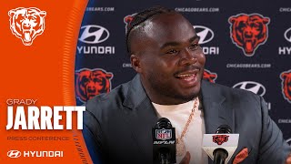 Grady Jarrett: 'My best days are still ahead of me' | Press Conference | Chicago Bears