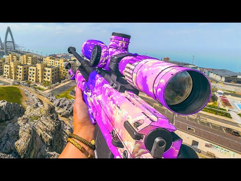 WARZONE URZIKSTAN LR 7.62 SOLO SNIPER GAMEPLAY! (NO COMMENTARY)