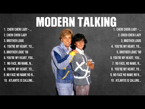 Modern Talking Top Hits Popular Songs   Top 10 Song Collection