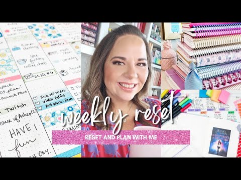 WEEKLY RESET 🍒📖 cleaning, planning, family time