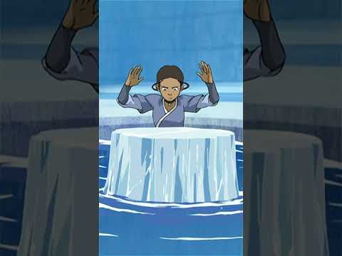 Icebending is LITERALLY the coolest power ever ❄️ | Avatar #shorts