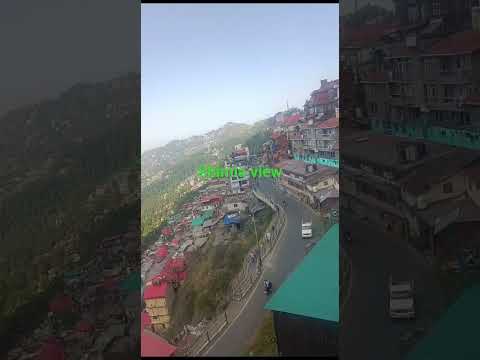 shimla main market view