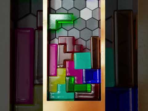 Softbody satisfying Jelly tetris 3D #shorts