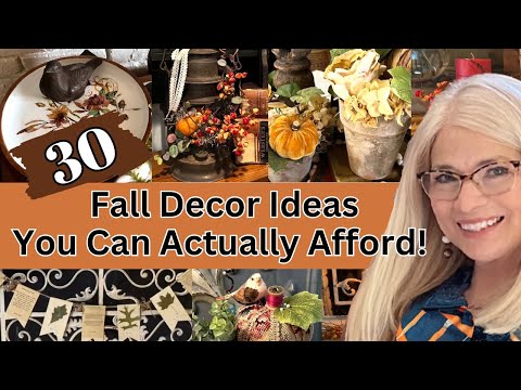 30 DIY Projects & Thrift Flips for Fall That You Can Actually Afford!