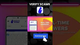 Introducing Verify Scams App  #downloadnow #scamawareness #onlinesafety