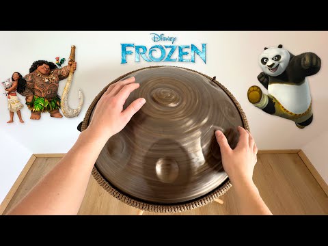 Popular animated movie themes on cool instruments!