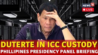 Duterte ICC Trial LIVE | Duterte Latest News LIVE | Philippines Officials Presser LIVE | N18G