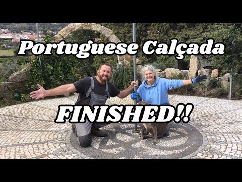 Finishing The Portuguese Calçada and Starting the Natural Swim Pond Re- Build - 230