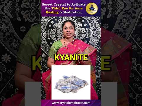 Secret Crystal To Activate The Third Eye For Aura Healing#crystals#meditation #shorts#astro