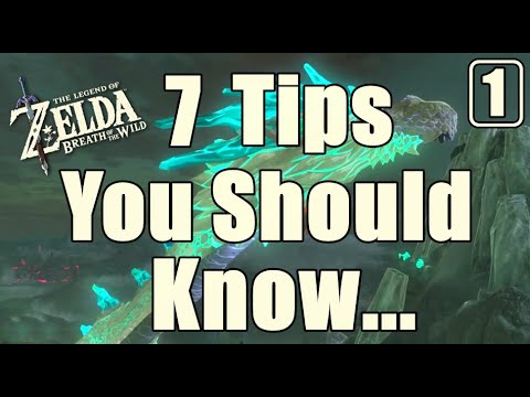 Tips ALL players should know Zelda Breath of The Wild #BoTW #1