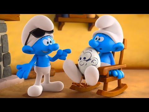 Teaching Smurfy How To Do Things! 🥚🧑‍🏫• The Smurfs 3D • Cartoons for Kids