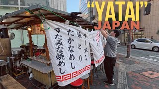 Street Food in Japan | A true “yatai” experience - omelette, skewers, and more!