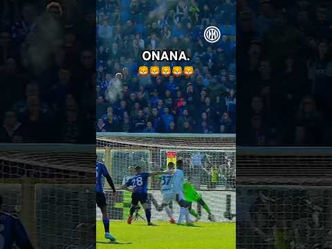 Reflections of Onana ▶️▶️▶️ #IMInter #Shorts