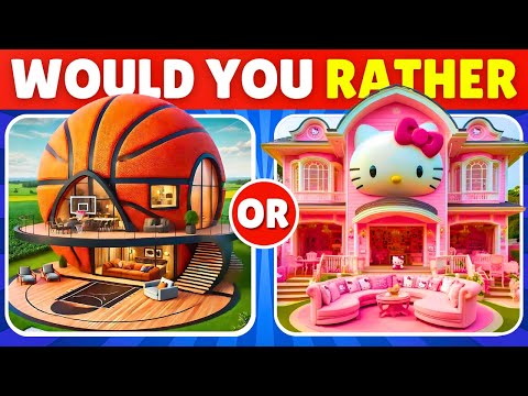 Would You Rather - Build Your Crazy House 🏠🎢✨