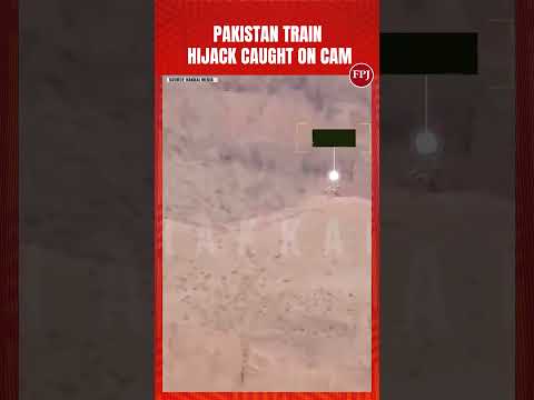 Pakistan Train Hijack Caught on Camera – Shocking First Visuals of Jaffar Express Seizure Go Viral