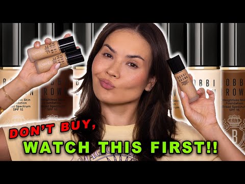 *NEW* BOBBI BROWN WEIGHTLESS SKIN FOUNDATION REVIEW | Maryam Maquillage