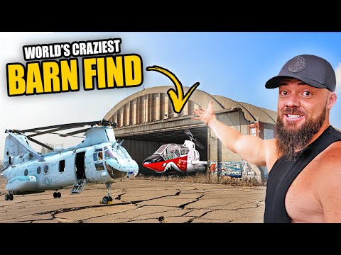 Should I Buy This Chinook Helicopter? Craziest Barn Find Ever!