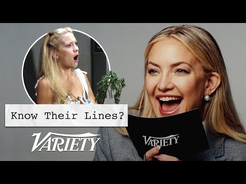 Does Kate Hudson Know Her Lines?