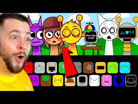 ЖЕЛТЫЙ СПРУНКИ ЦЕЛУЕТСЯ 😳 НОВЫЙ МОД Incredibox Sprunki