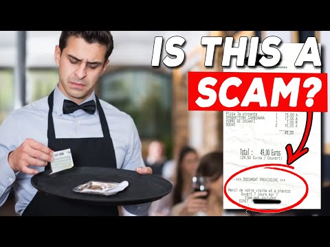 Don't Get SCAMMED in Paris Restaurants & Cafés