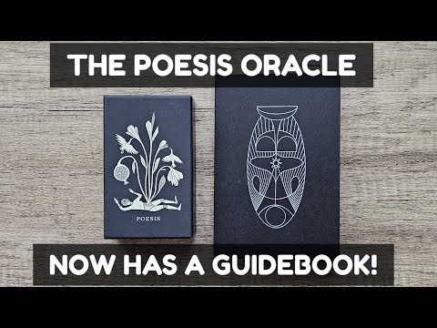 POESIS ORACLE GUIDEBOOK: VISIONS IN VERSE - How long has this been out?? 😮 A flipthrough