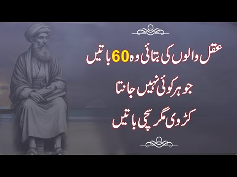 These 60 Things no one knows | Wo 60 Baten Jo Har Koe Nahi Janta | Urdu Quotes | #quotes