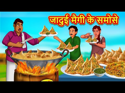 जादुई मैगी के समोसे | Hindi Kahaniya | Moral Stories | Hindi Cartoon | Bedtime Stories