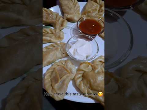 Momos Recipe 😋 #ytshorts #momos #viral #homemade #recipe