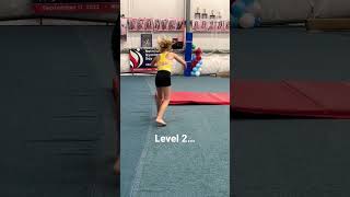 Learning an Aerial in One Day‼️🤯💪 #shorts #tumbling #gymnastics