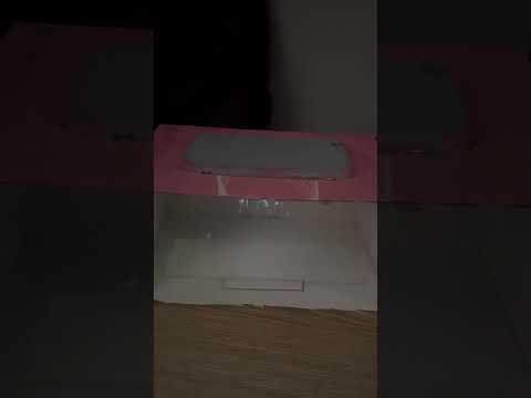 Genius (DIY Hologram from TikTok -Mom says not all TikTok videos are bad) #shorts #hologram #fyp