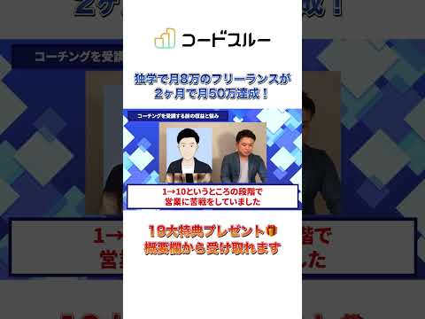 新卒半年で退職から2年…年収"4万"25歳が2ヶ月で月50万円を達成した方法  #web制作