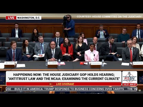 WATCH: House Judiciary Hearing on Antitrust Law and the NCAA - 3/11/25