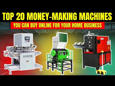 Top 20 Money Making Machines You Can Buy Online for Your Home Business