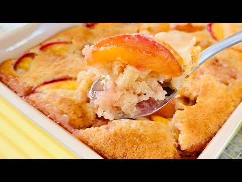 Peach Cobbler 🍑/ Peach Cobbler Recipe / How To Make Peach Cobbler