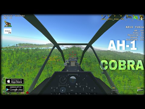 AH-1G Cobra Beta Testing Gameplay | Vietnam War FPS Coming Soon To PC & Mobile 🔥