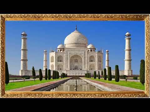 Taj Mahal TV Frame Art - No Sound - No Animation | TV Wallpaper