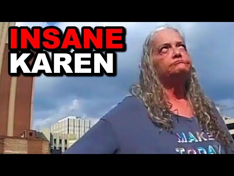 Psycho Karen Attacks Innocent Woman and gets Arrested