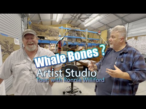 Artist Studio Tour with Ronnie Williford & Aaron Blaise