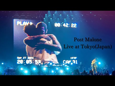 Post Malone Live at Tokyo (Japan, 2023)