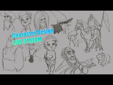 Live Stream: Character Design