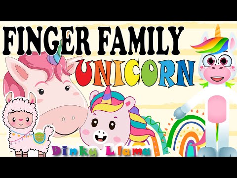 UNICORN FINGER FAMILY song l Kids songs & nursery rhymes l Daddy finger