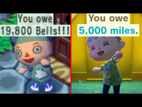 Paying my First Debt in Every Animal Crossing Game!