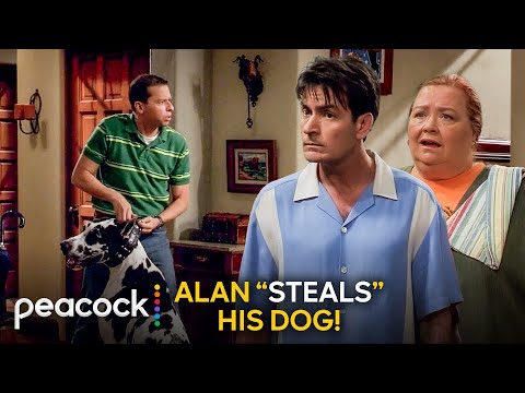 Two and a Half Men | Alan’s Ex Calls the Cops After He Steals Their Dog