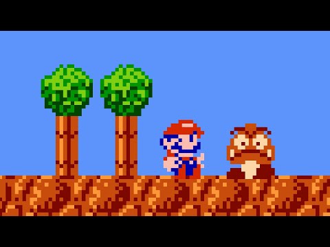 Super Mario Bros. but way too cute