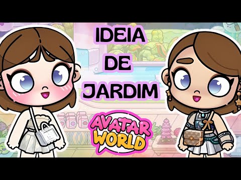 IDEIA de Decoração De Jardim No Avatar World